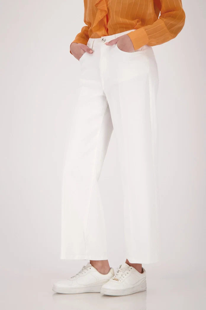 Palazzo Jeans White