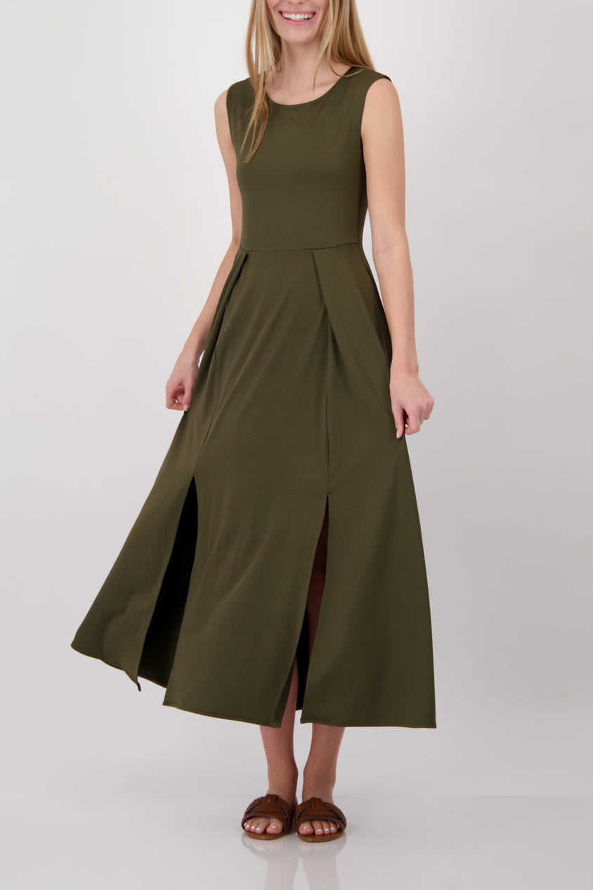 Plain Dress Olive
