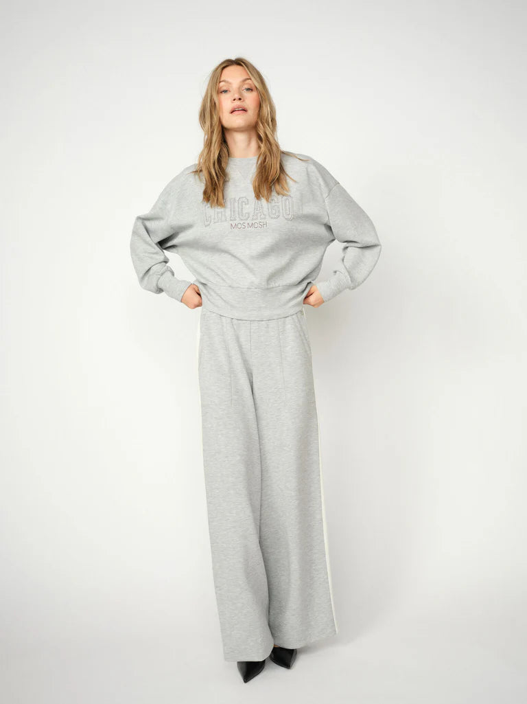 RENZI STRIPE SWEATPANTS GREY
