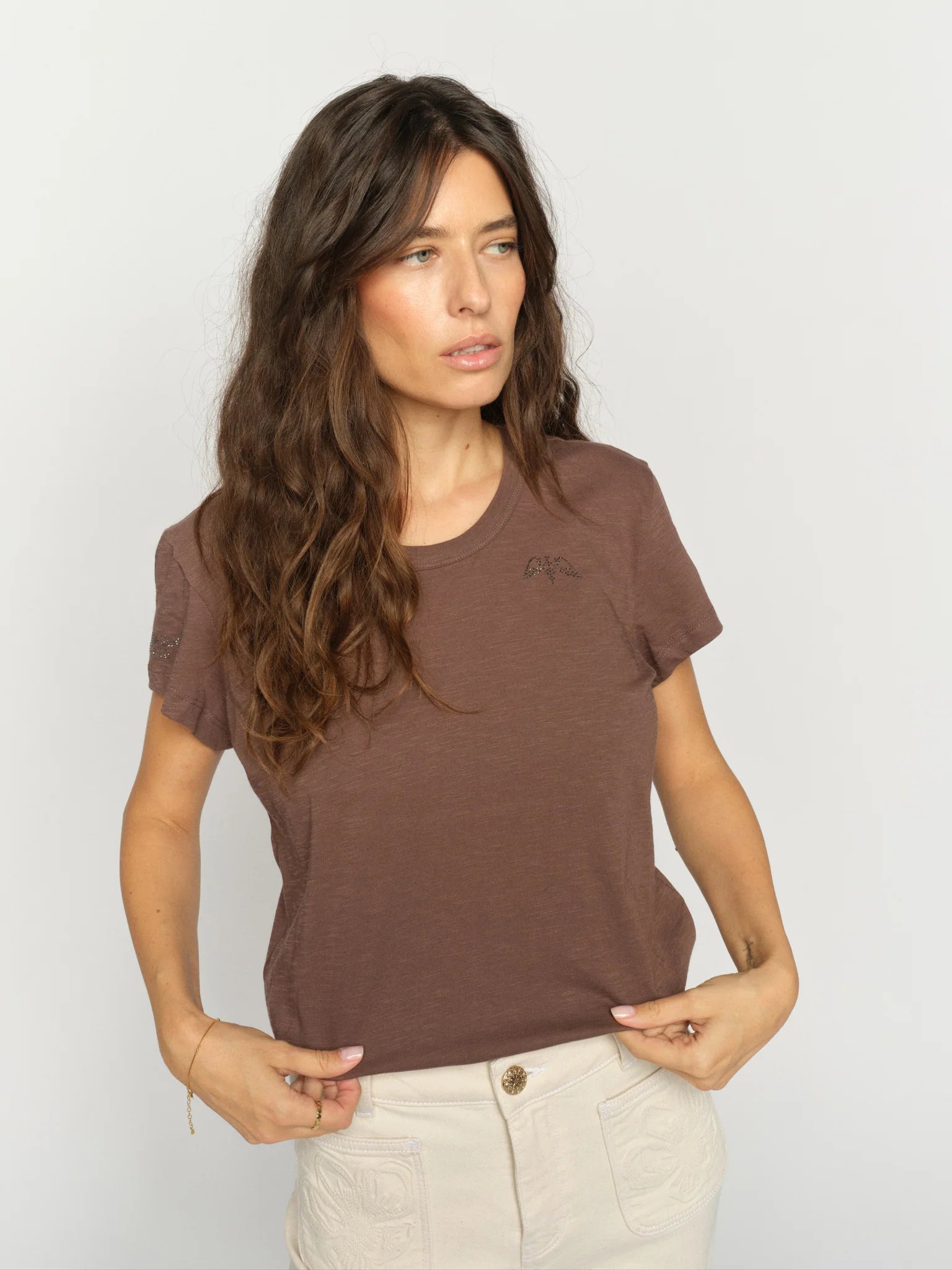 Safina O-SS Tee Quartz