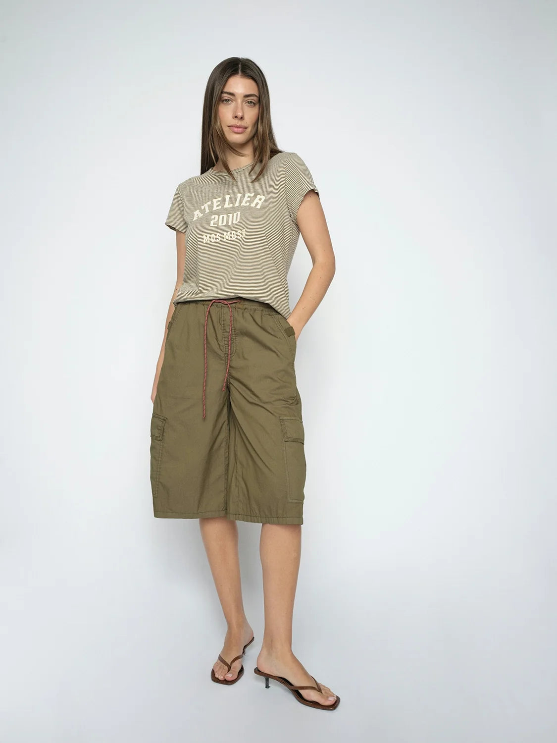 Ren Tivo Shorts Burnt Olive