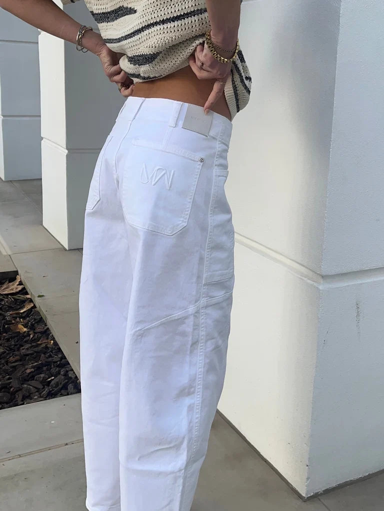 Rosy Bianco Pant White