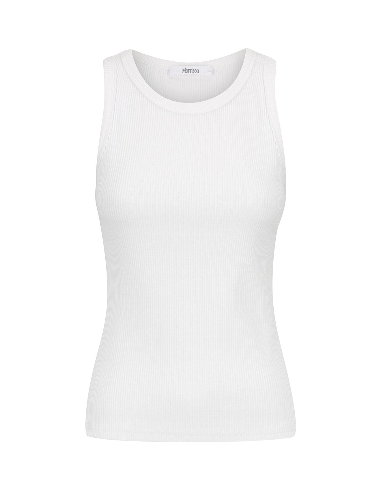 Cassie Tank White