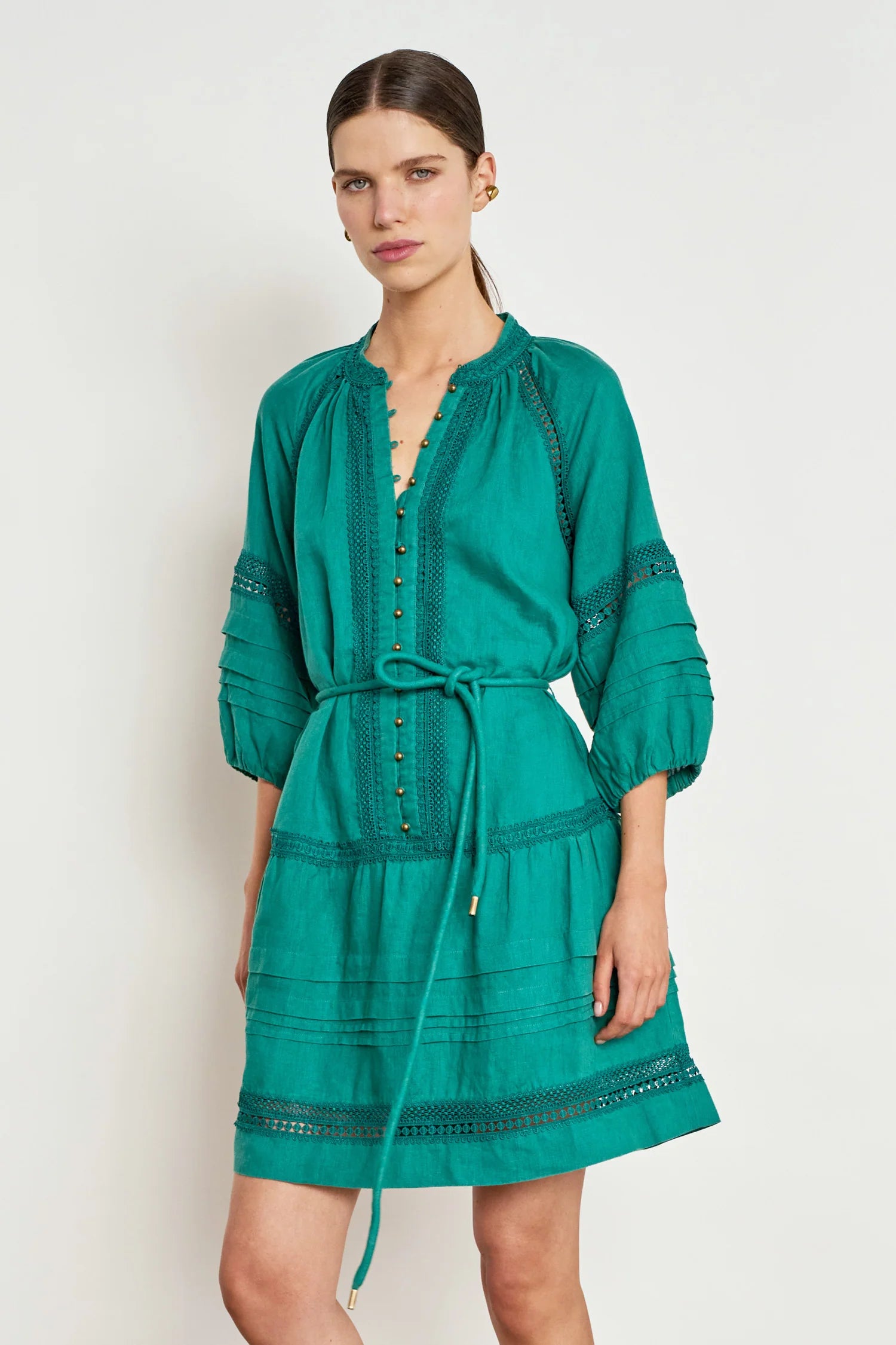 Jostle Dress Cedar