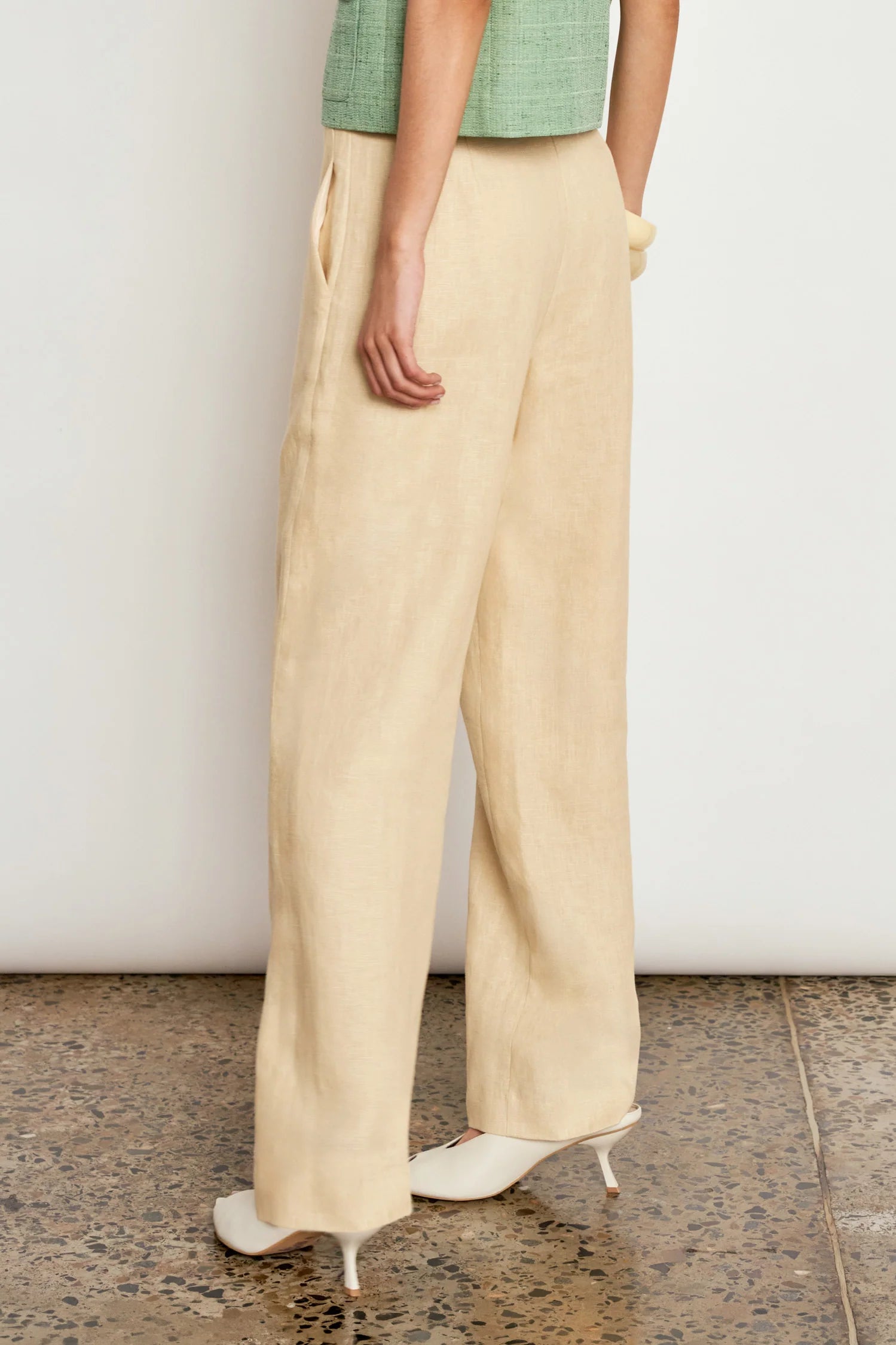 Offset Pant Eggshell