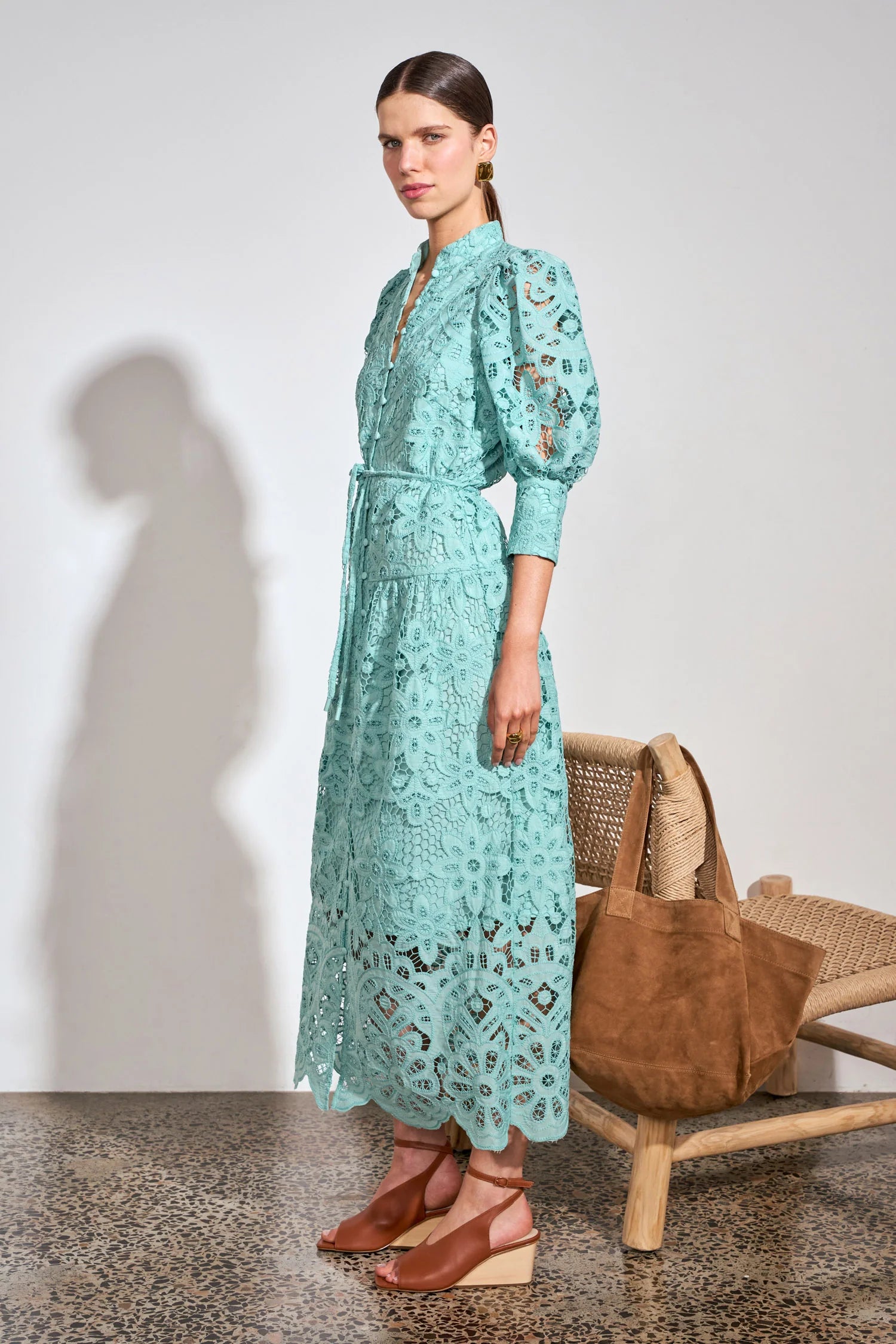Gravitate Maxi Dress Pistachio