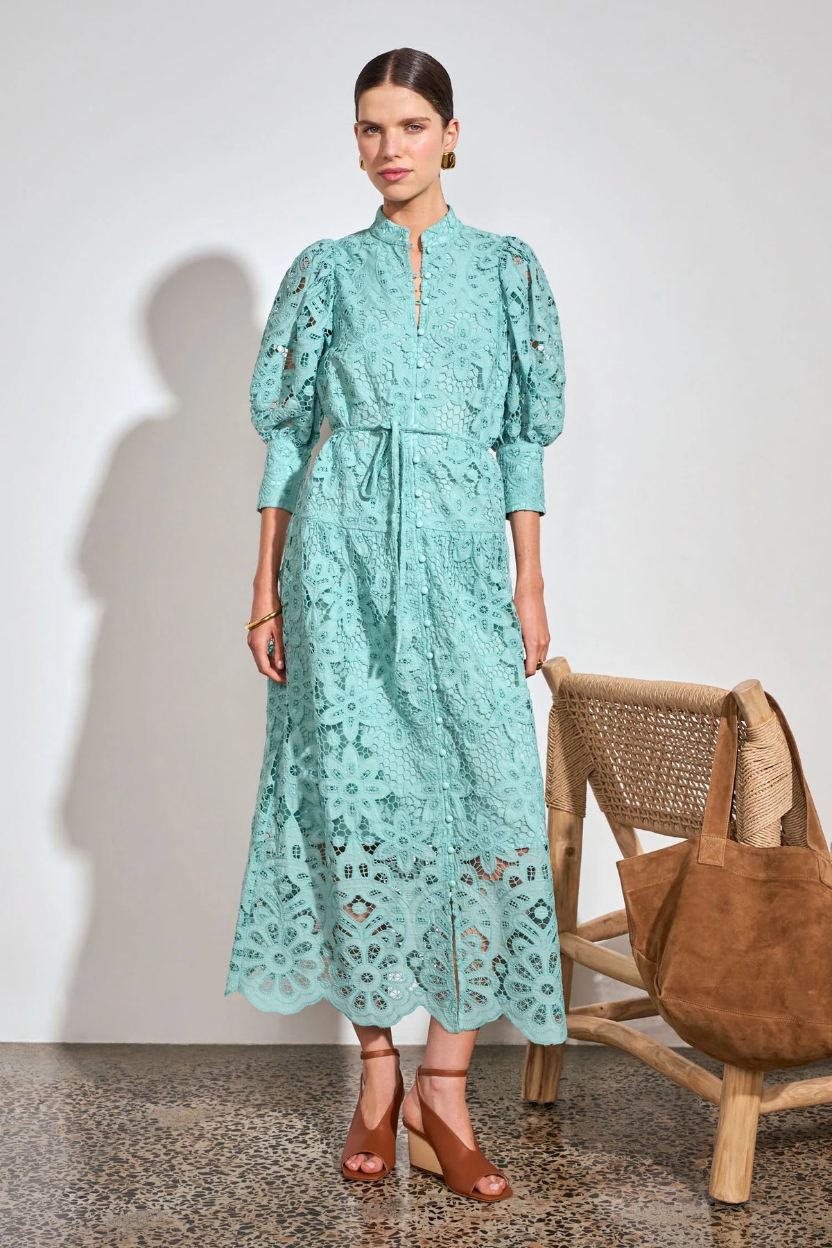 Gravitate Maxi Dress Pistachio