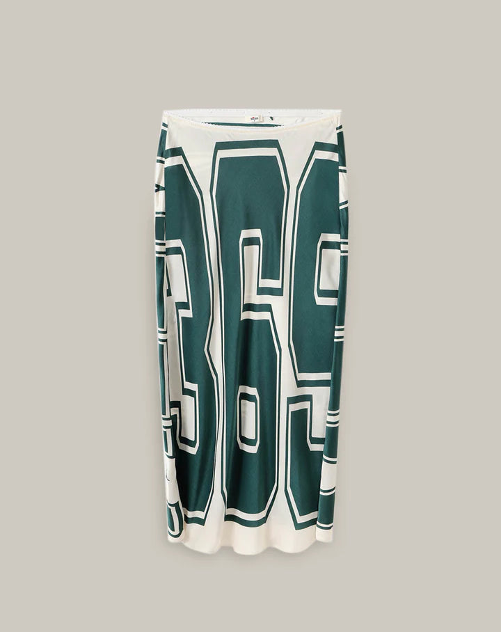 BLAKELY SLIP SKIRT JADE