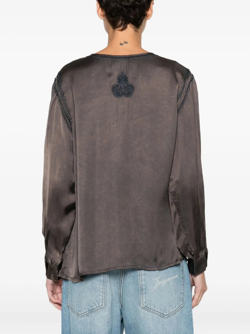 Clotilde Blouse Mystic Green