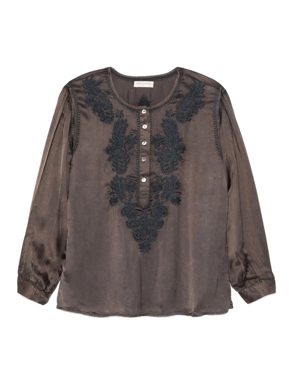Clotilde Blouse Mystic Green