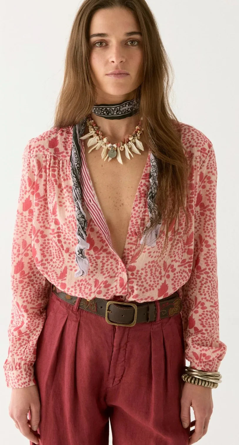 Dylan Blouse Pink Martini