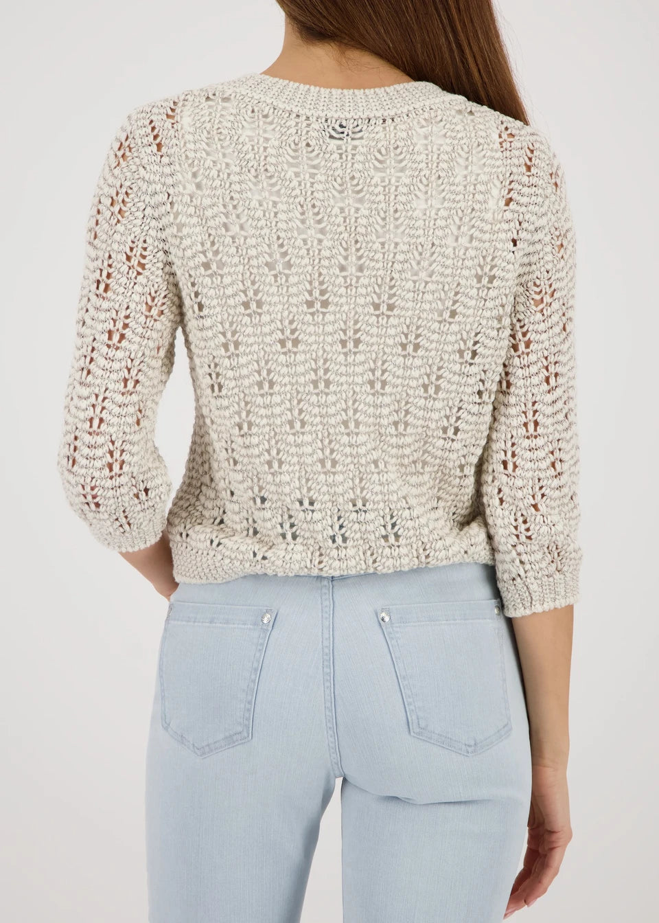 Openwork Cardigan
