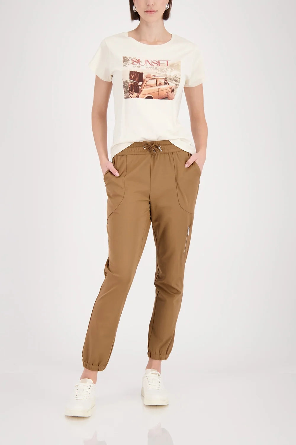 Jill Basic Pants Mocca