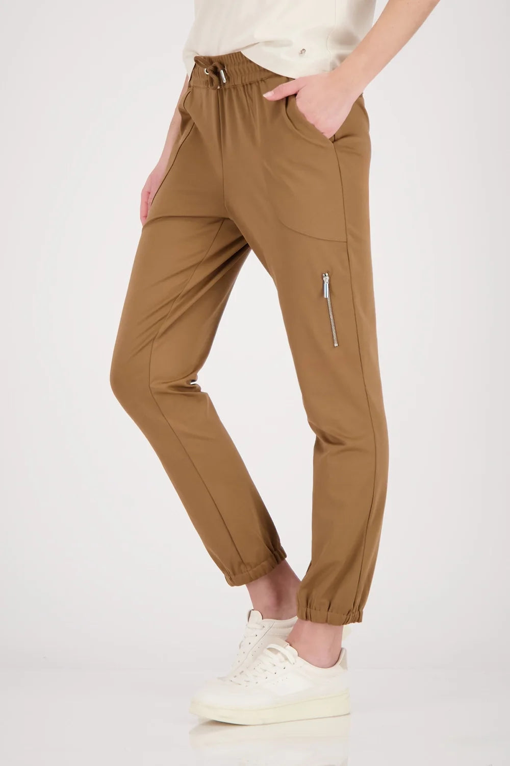 Jill Basic Pants Mocca