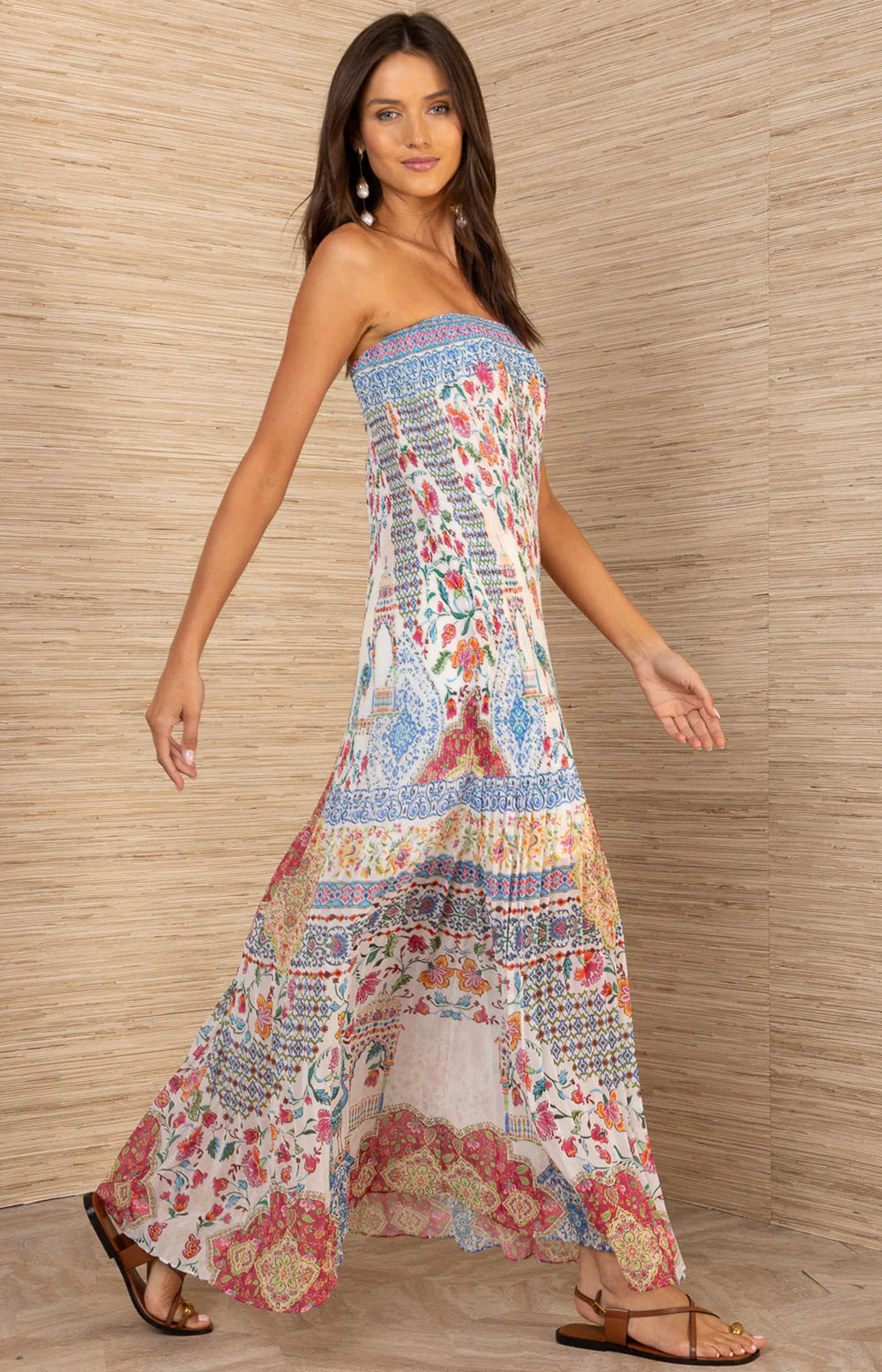 Olympia Strapless Maxi Dress