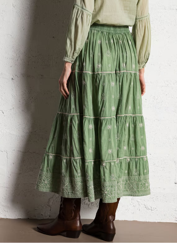 Charlotte Skirt Moss