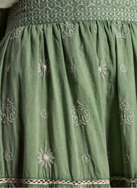 Charlotte Skirt Moss
