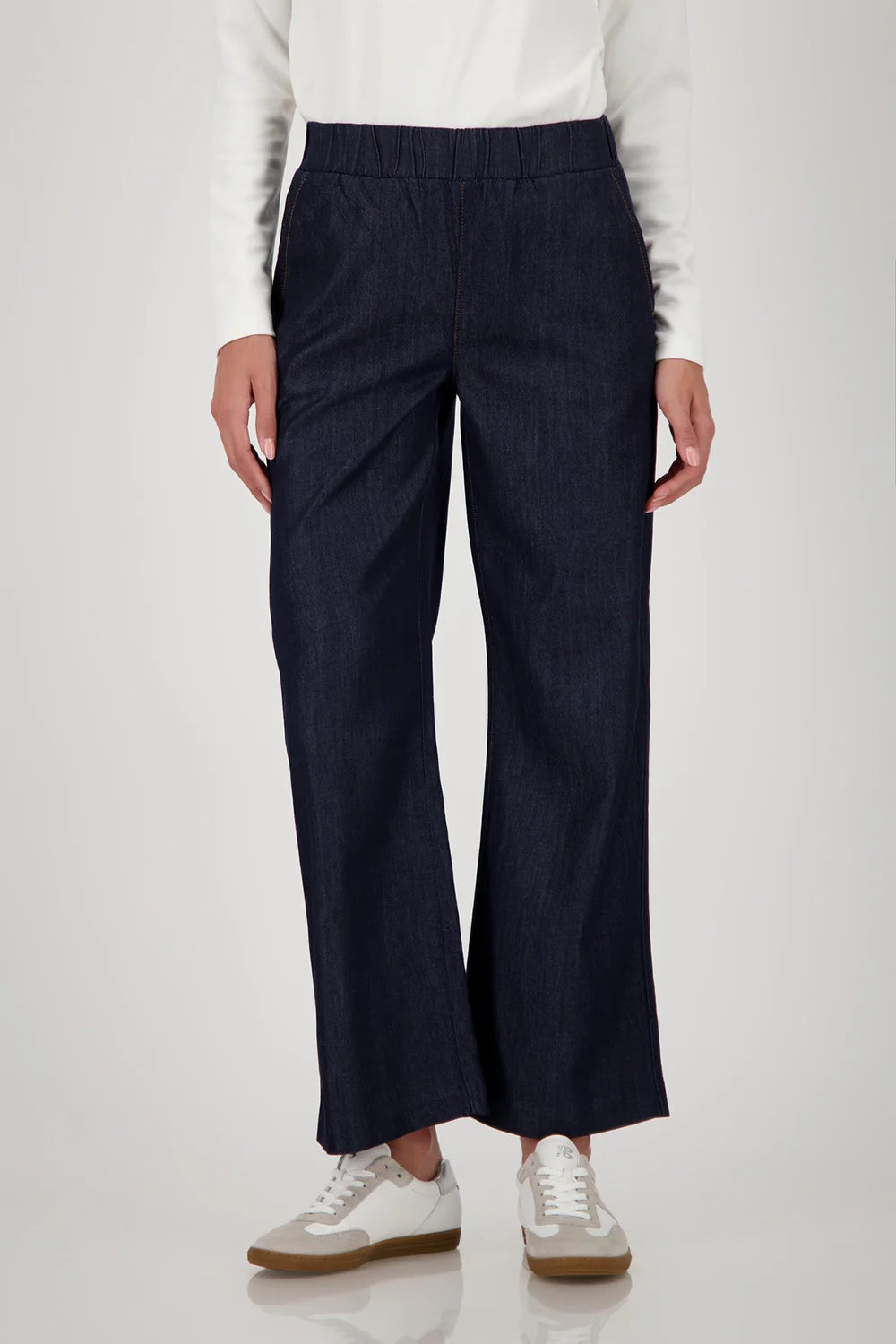 Monari Denim Culotte - Dark Denim