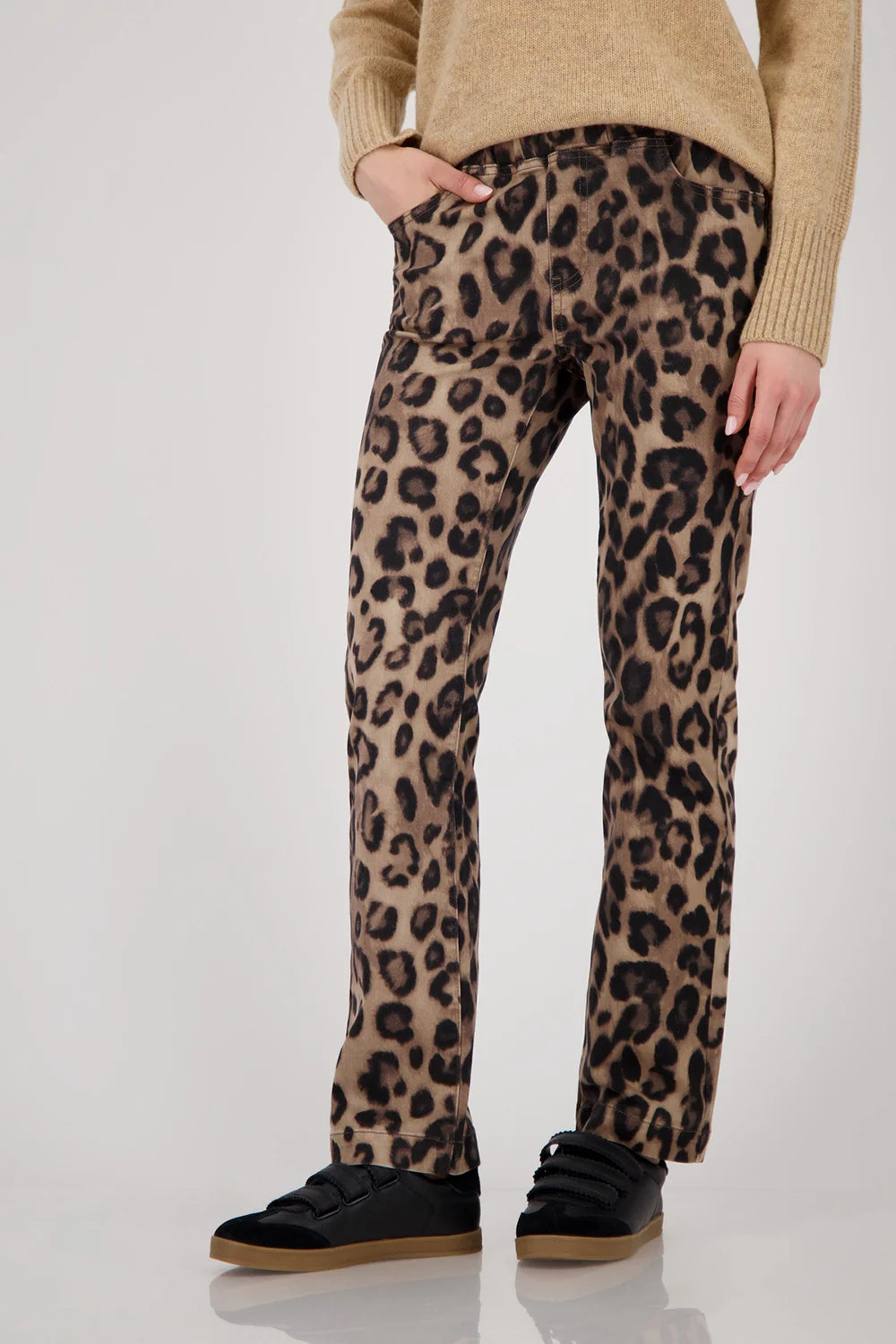 Pants Leopard Slip-On