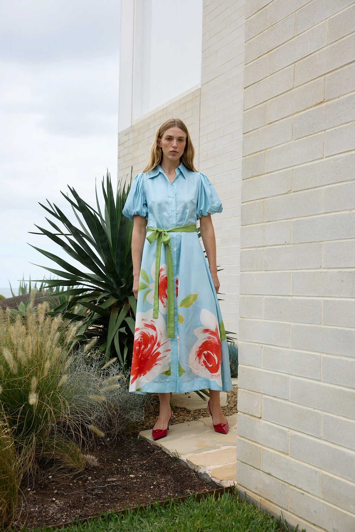 Marley Dress Bluebell Rose