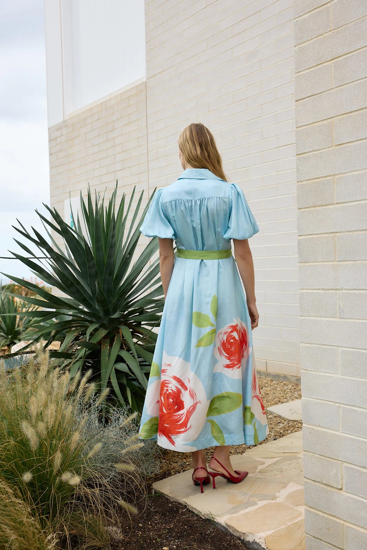Marley Dress Bluebell Rose