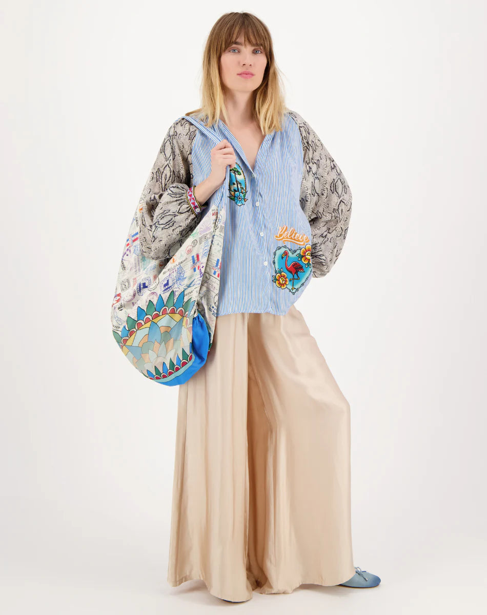 Adrianna Blouse Snake