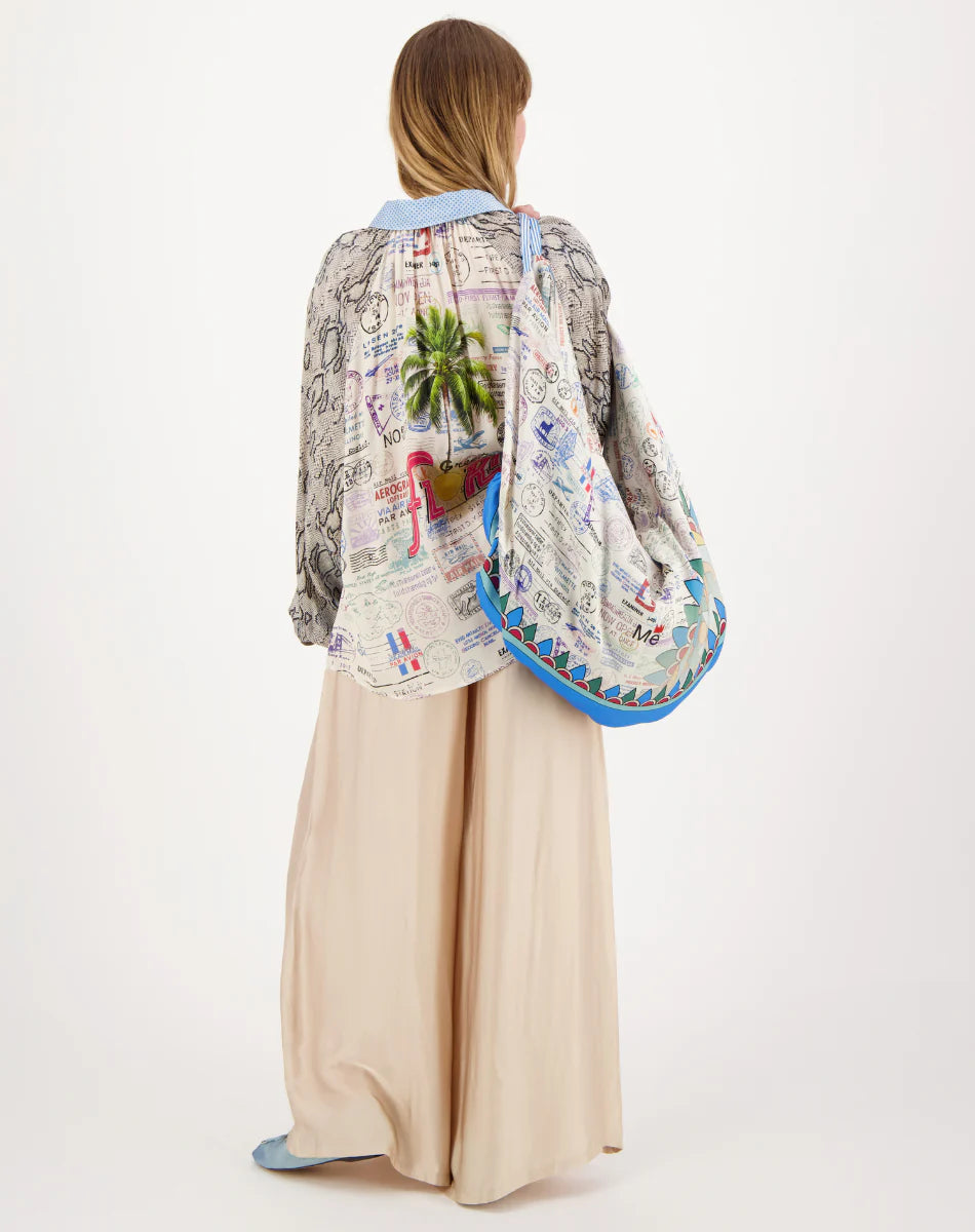 Adrianna Blouse Snake