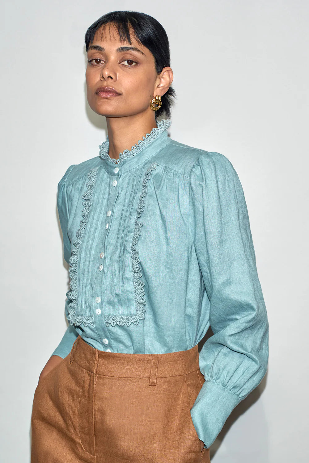 Haze Top Blue
