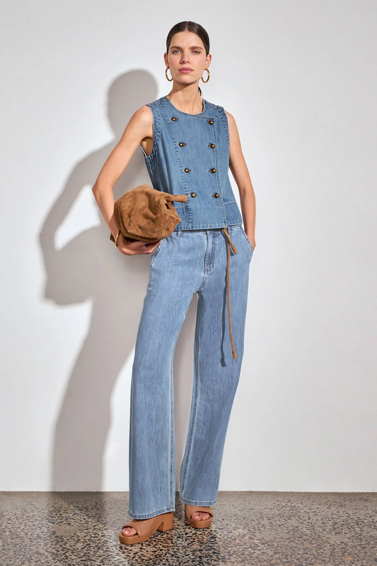 Flint Jean Light Washed Denim