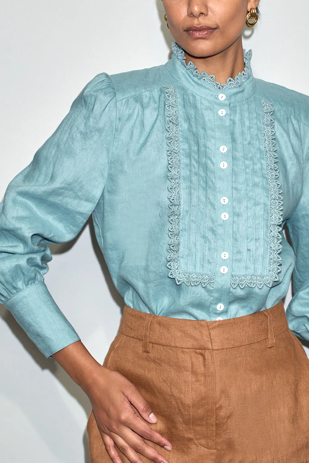 Haze Top Blue
