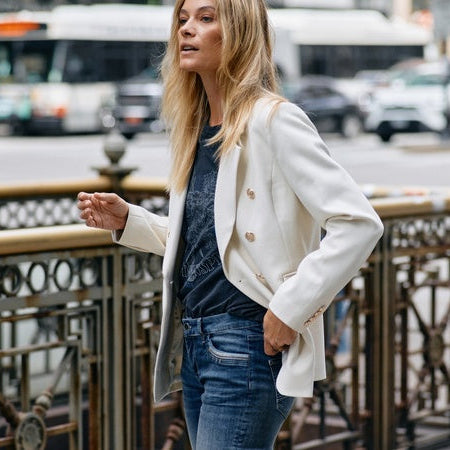 Babeth Lunie Blazer Ecru