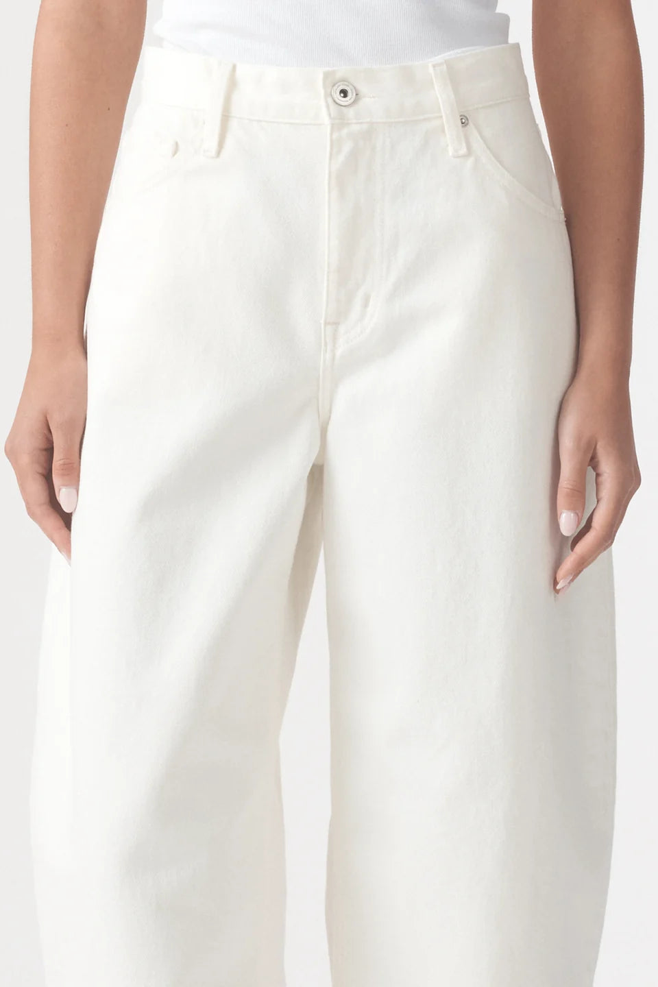 Freddy High Barrel Jean Bone