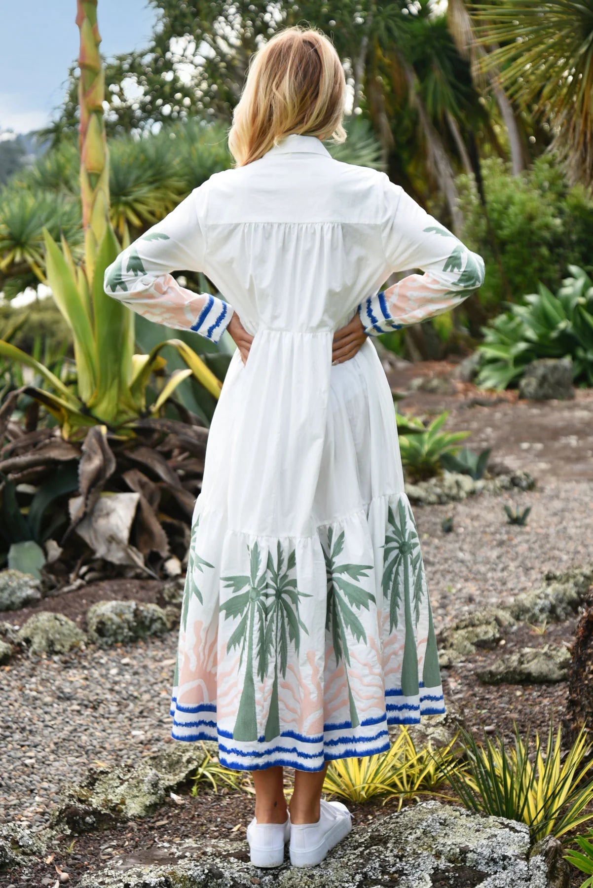 Sway & Sunset Dress White