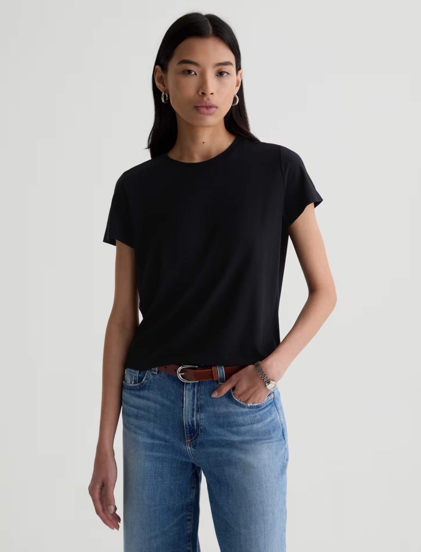 Zoie T-Shirt Super Black