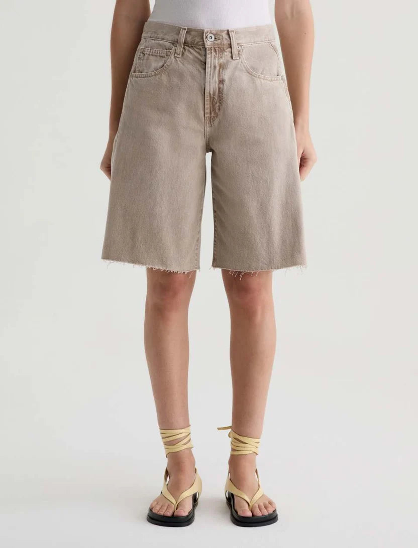Hattie Short Sulfur Simple Taupe