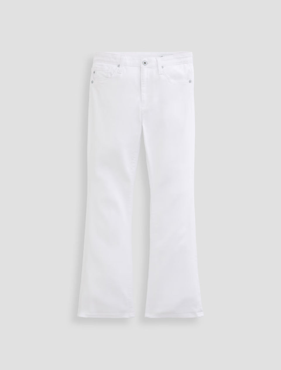 Farrah Boot Crop Jean Gallery White