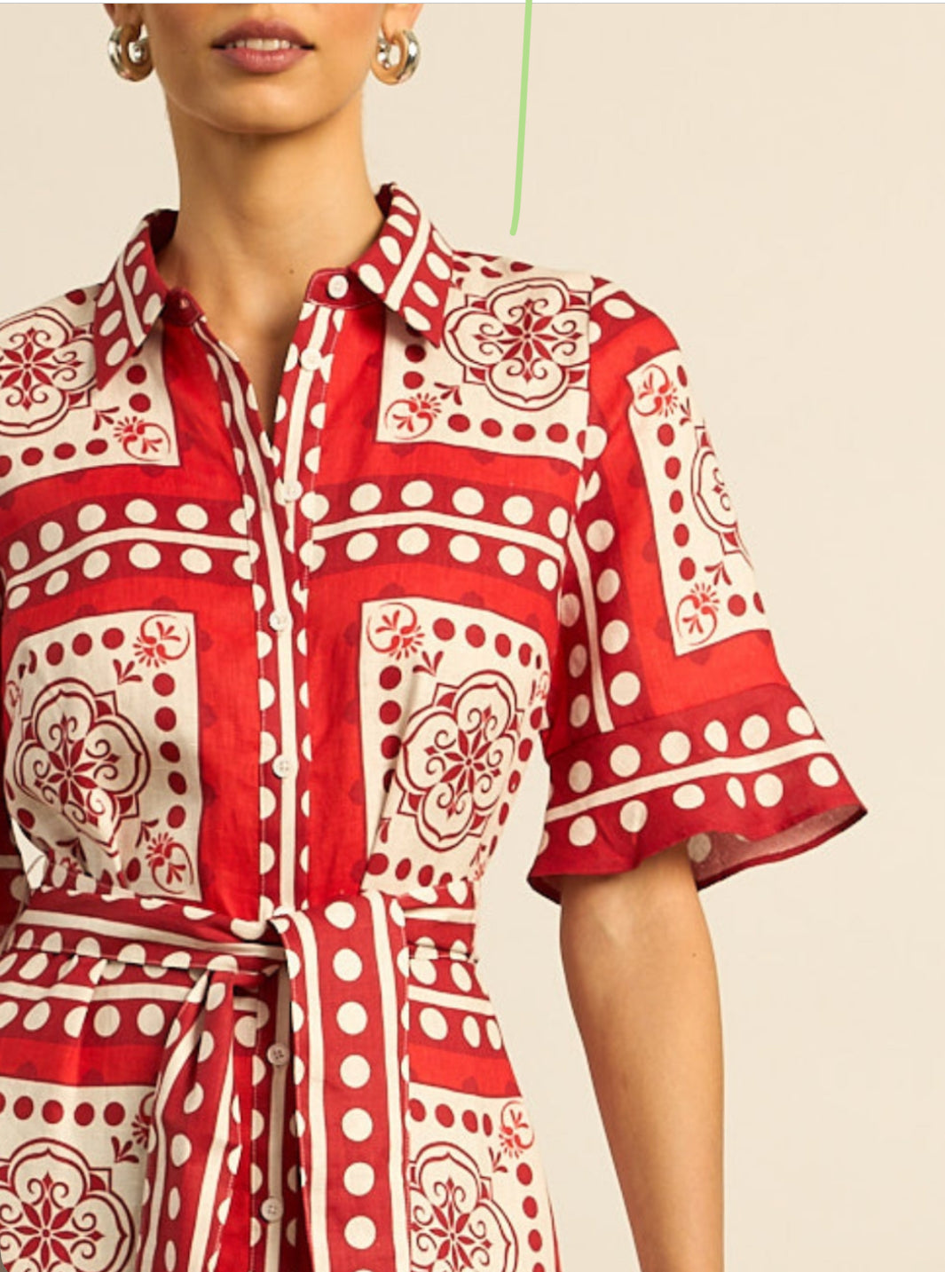 Oasis Dress - Poppy Scarf