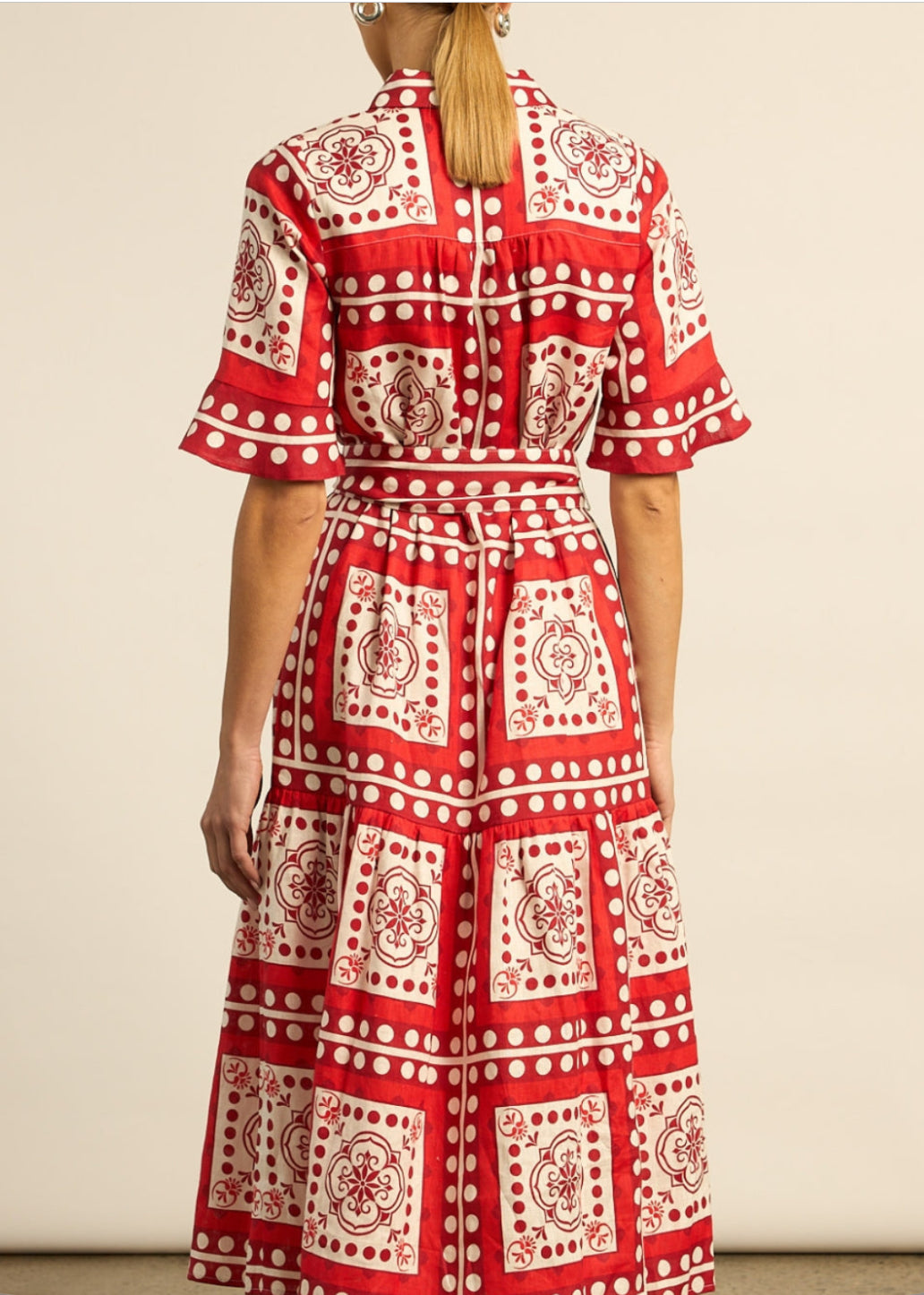 Oasis Dress - Poppy Scarf