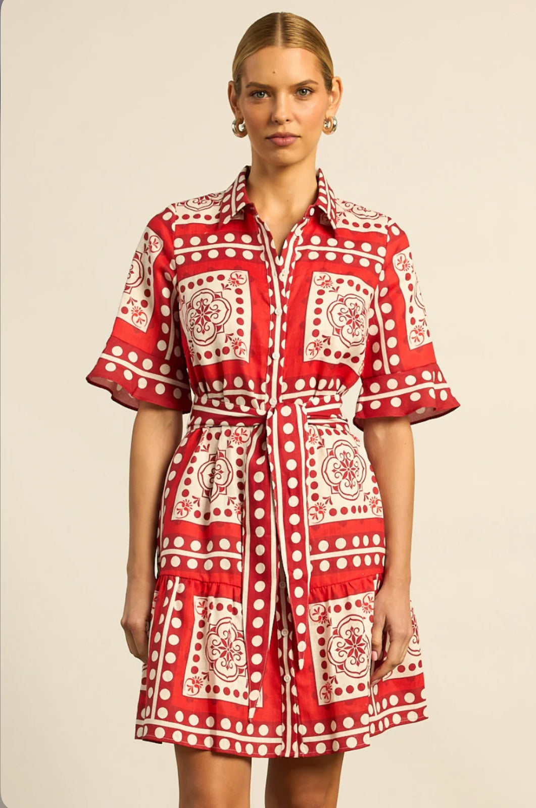 Submerge Dress - Poppy Scarf