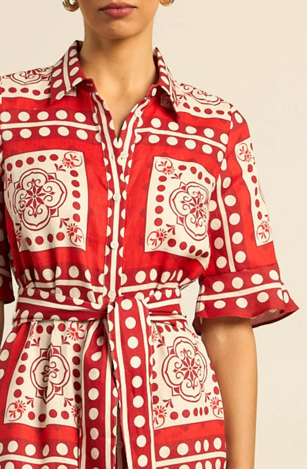 Submerge Dress - Poppy Scarf