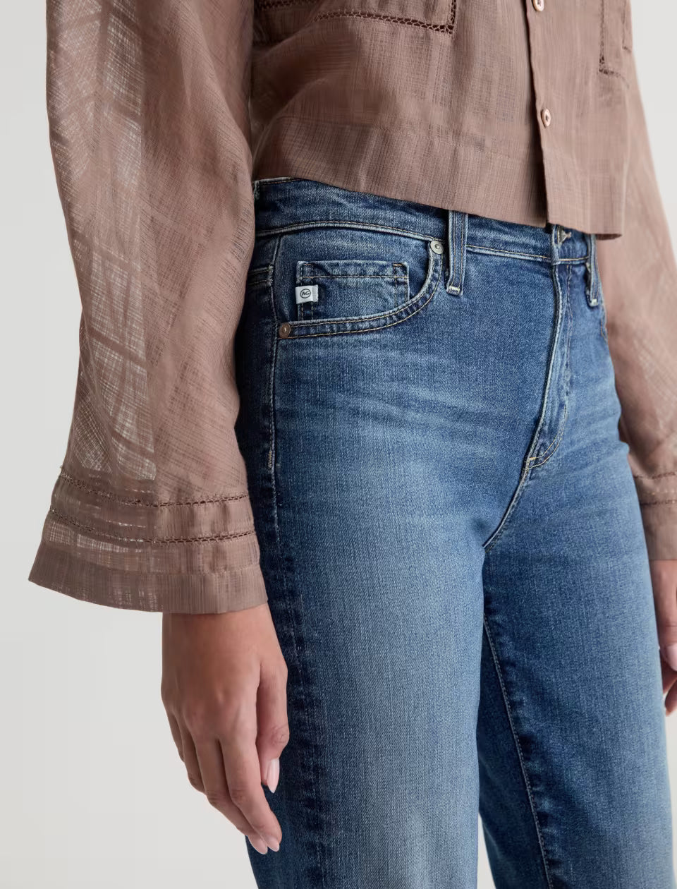 Maisie Jean Foxy Mid Rise Capri