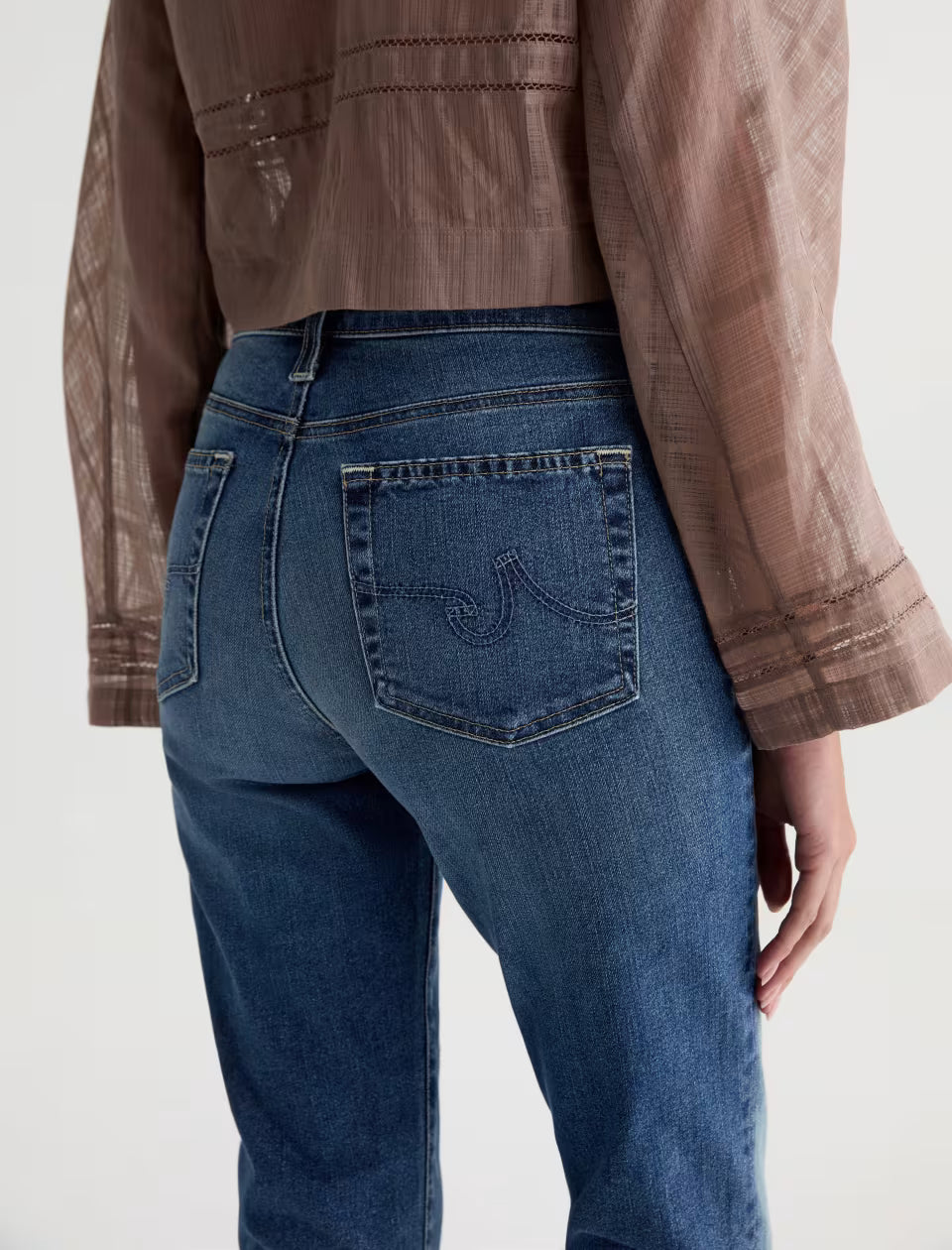 Maisie Jean Foxy Mid Rise Capri