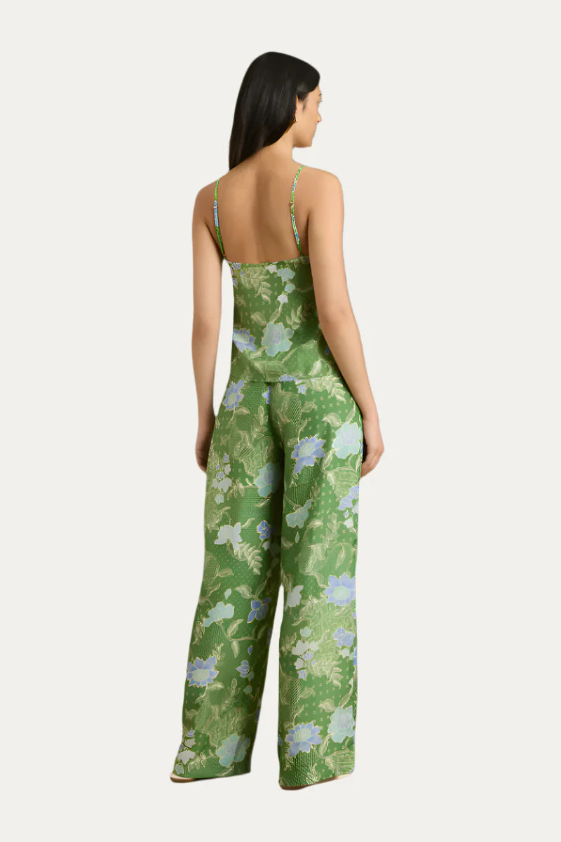 Azra Pant Bloom Jungle Green