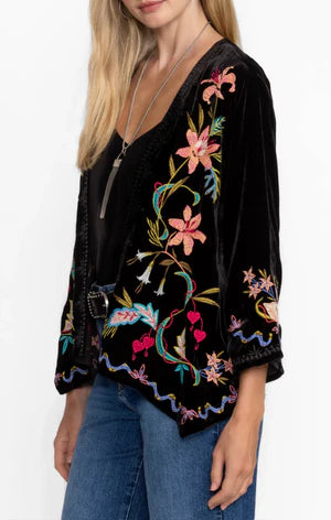 Velvet Bolero Amarylla Black