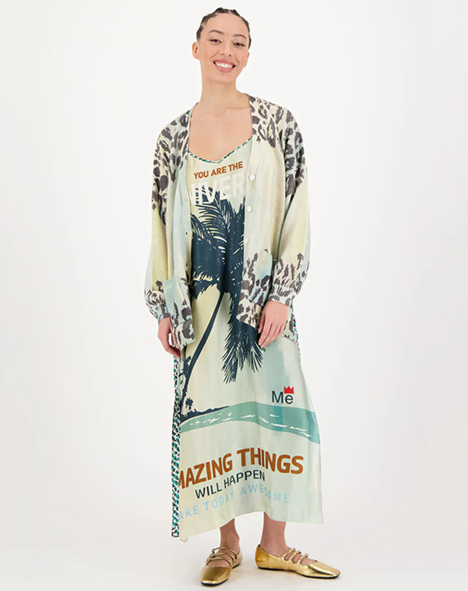 Olivia Camisole Dress Safari