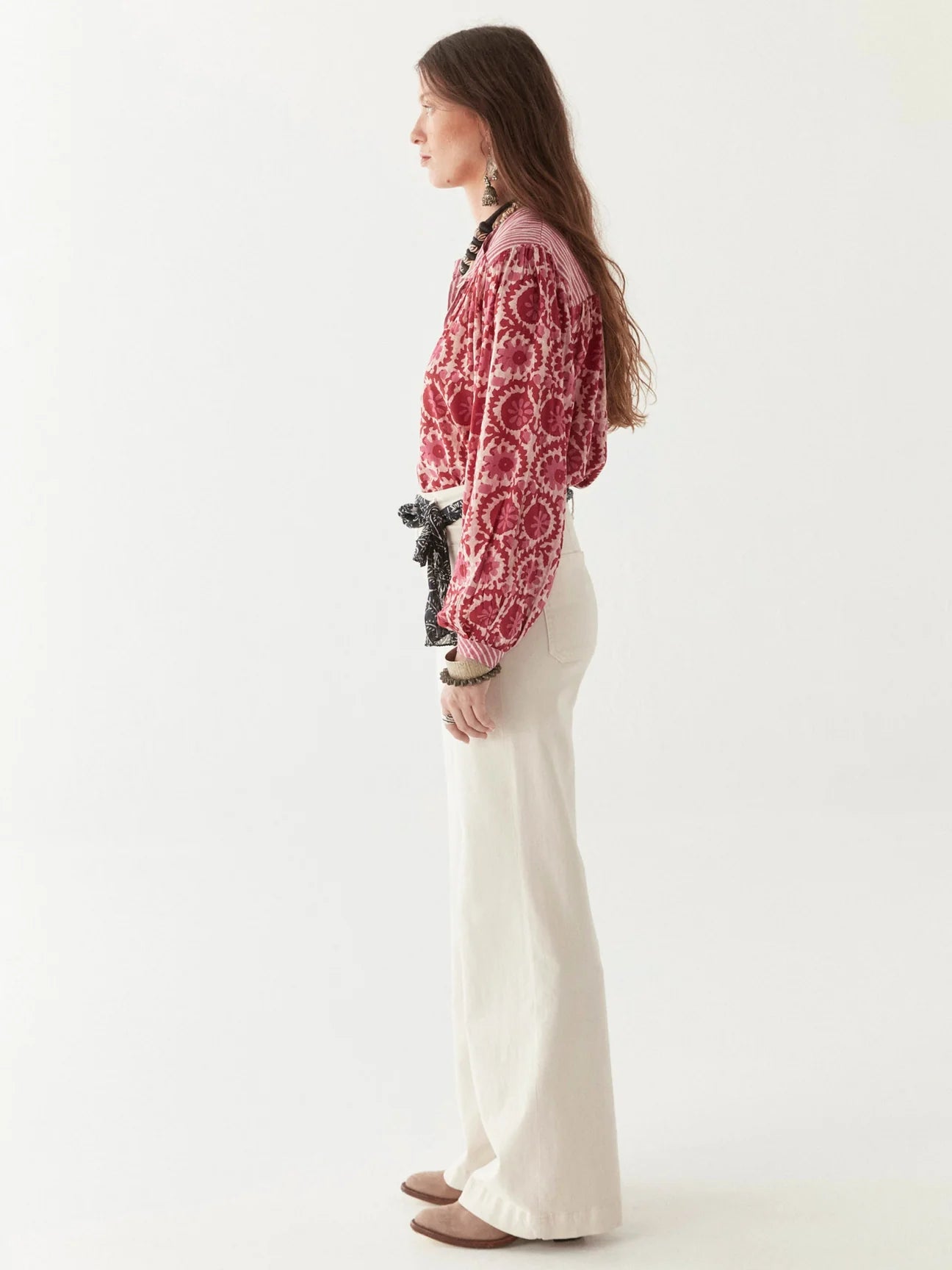 Leandra Flamingo Grooves Top