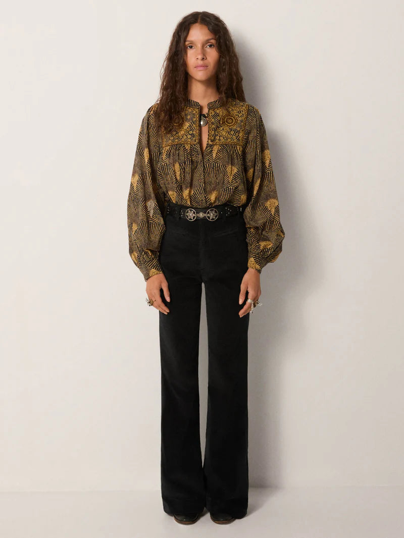 TRIANA BLOUSE AVOCADO