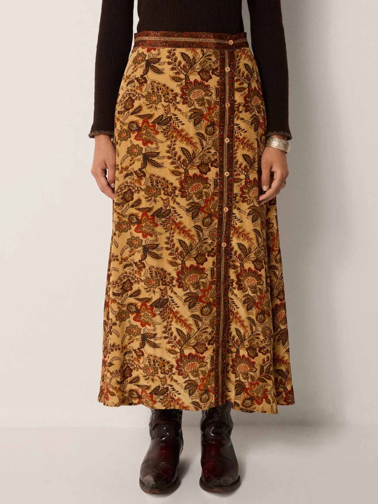 Teresa Skirt Autumn Leaves