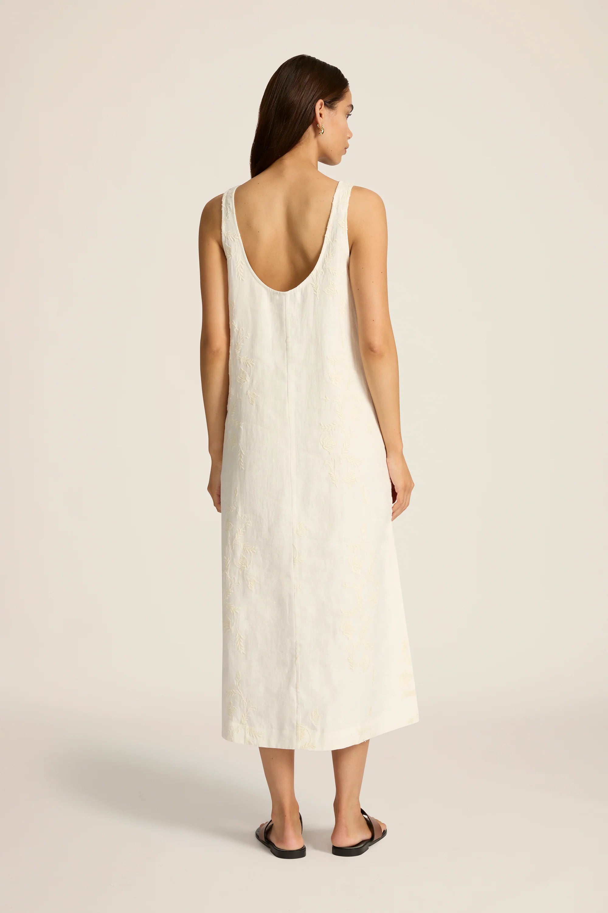 Maria Midi Dress Verano Jasmin