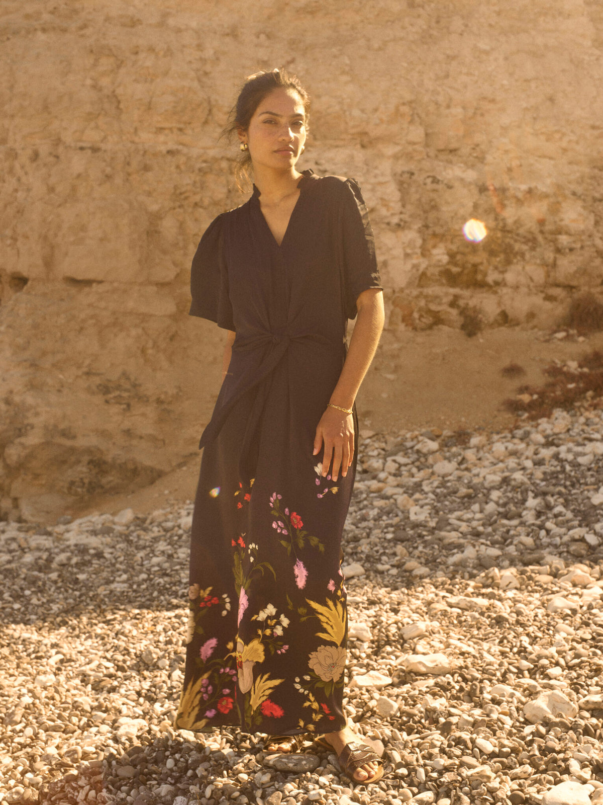 Wandi Flowwi Dress Black
